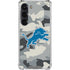 NFL Detriot Lions Camo Galaxy S23 Clear Case