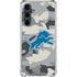 NFL Detriot Lions Camo Galaxy S23 FE Clear Case