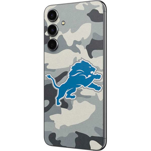 NFL Detriot Lions Camo Galaxy S23 FE Skin