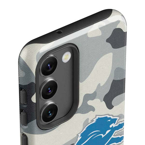 NFL Detriot Lions Camo Galaxy S23 Plus Pro Case