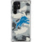 NFL Detriot Lions Camo Galaxy S24 Ultra Clear Case