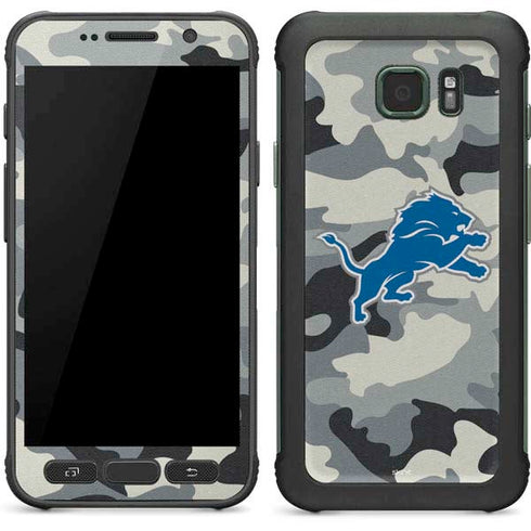 NFL Detriot Lions Camo Galaxy S7 Active Skin