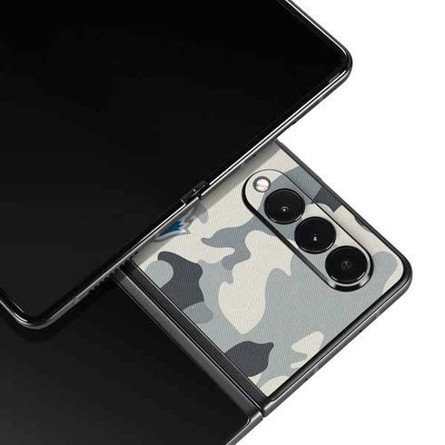 NFL Detriot Lions Camo Galaxy Z Fold3 5G Skin