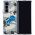 NFL Detriot Lions Camo Galaxy Z Fold5 5G Clear Case