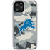 NFL Detriot Lions Camo iPhone 11 Pro Clear Case