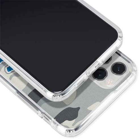 NFL Detriot Lions Camo iPhone 11 Pro Clear Case