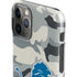 NFL Detriot Lions Camo iPhone 11 Pro Lite Case