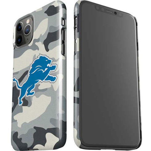 NFL Detriot Lions Camo iPhone 11 Pro Lite Case