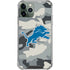 NFL Detriot Lions Camo iPhone 11 Pro Max Clear Case