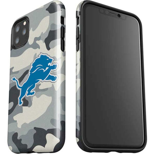 NFL Detriot Lions Camo iPhone 11 Pro Max Impact Case