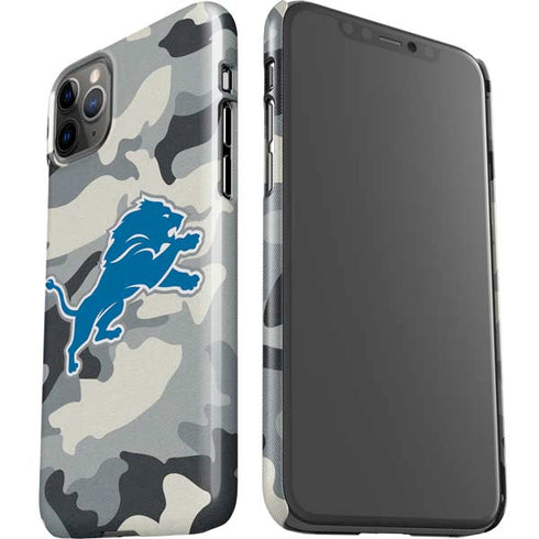 NFL Detriot Lions Camo iPhone 11 Pro Max Lite Case