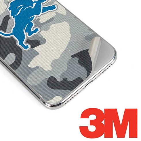 NFL Detriot Lions Camo iPhone 11 Pro Skin