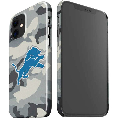 NFL Detriot Lions Camo iPhone 12 Mini Lite Case