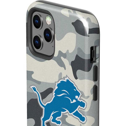 NFL Detriot Lions Camo iPhone 12 Pro Impact Case