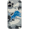 NFL Detriot Lions Camo iPhone 12 Pro Skin
