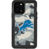 NFL Detriot Lions Camo iPhone 12 Pro Waterproof Case