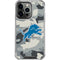 NFL Detriot Lions Camo iPhone 13 Pro Clear Case