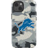 NFL Detriot Lions Camo iPhone 15 Impact Case