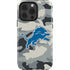NFL Detriot Lions Camo iPhone 15 Pro Impact Case