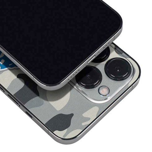 NFL Detriot Lions Camo iPhone 14 Pro Max Skin