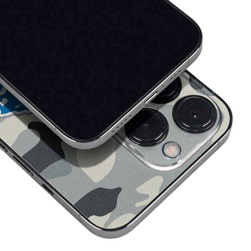 NFL Detriot Lions Camo iPhone 14 Pro Skin