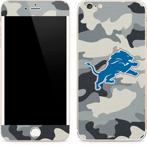 NFL Detriot Lions Camo iPhone 6/6s Plus Skin