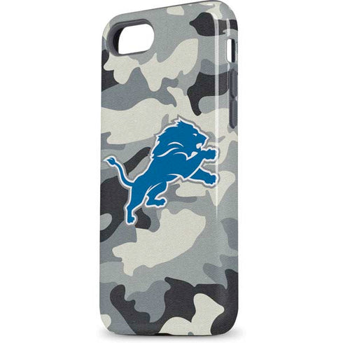 NFL Detriot Lions Camo iPhone 8 Pro Case