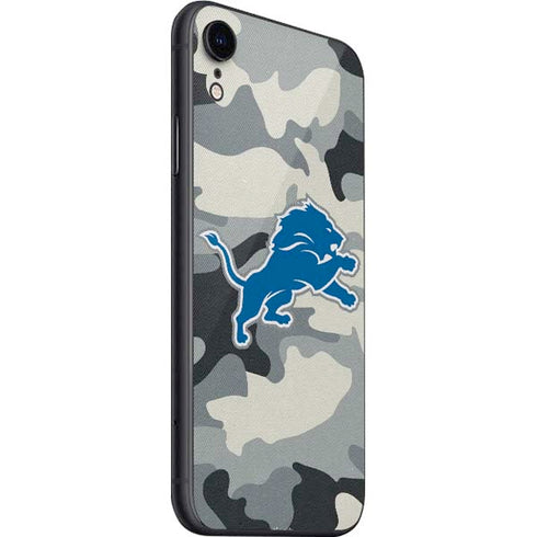 NFL Detriot Lions Camo iPhone SE (2nd & 3rd Gen) Skin