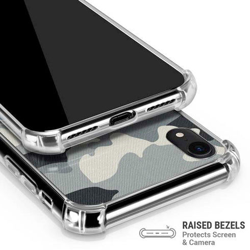 NFL Detriot Lions Camo iPhone XR Clear Case