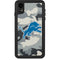 NFL Detriot Lions Camo iPhone XR Waterproof Case