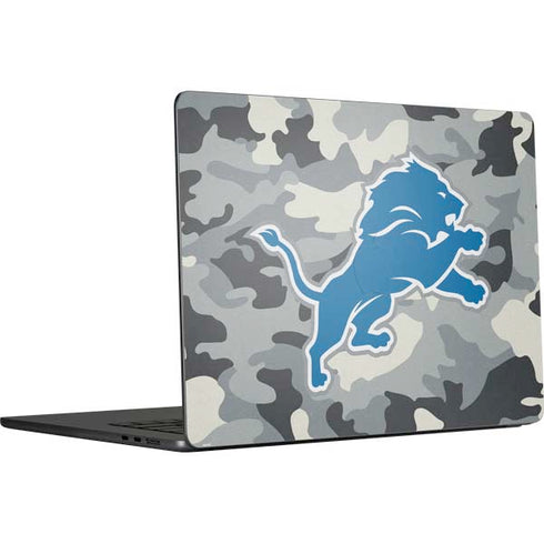 NFL Detriot Lions Camo MacBook Air 15 in (2023) Skin