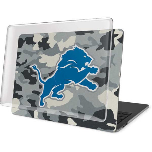 NFL Detriot Lions Camo MacBook Pro 15in (2016-19) Case plus Skin