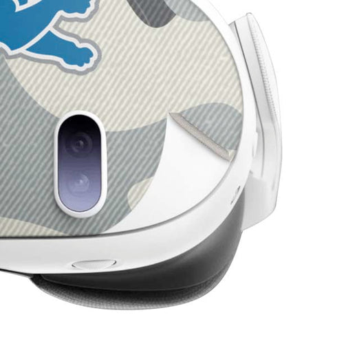 NFL Detriot Lions Camo Meta Quest 3 Skin