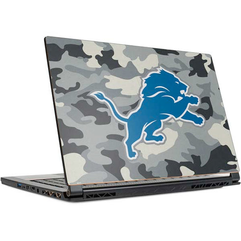 NFL Detriot Lions Camo MSI GS65 Stealth Laptop Skin