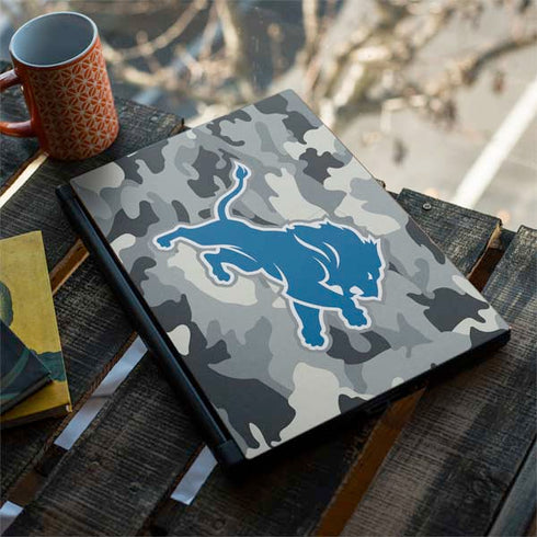 NFL Detriot Lions Camo MSI GS65 Stealth Laptop Skin