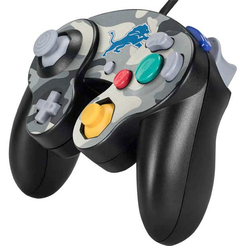 NFL Detriot Lions Camo Nintendo GameCube Controller Skin
