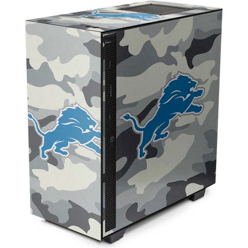 NFL Detriot Lions Camo NZXT H510 Compact ATX Mid-Tower Case Skin