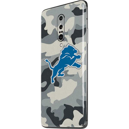 NFL Detriot Lions Camo OnePlus 7 Pro Skin