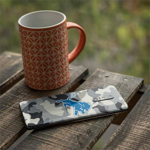 NFL Detriot Lions Camo OnePlus 7 Pro Skin