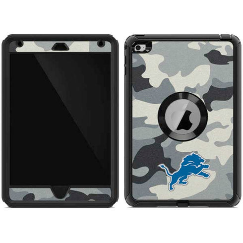 NFL Detriot Lions Camo Otterbox Defender iPad Skin