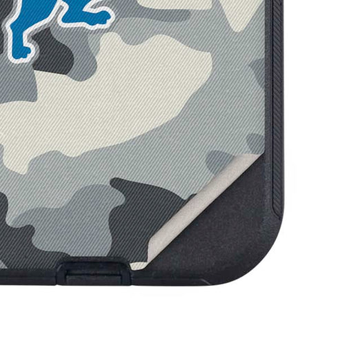 NFL Detriot Lions Camo Otterbox Defender iPhone Skin
