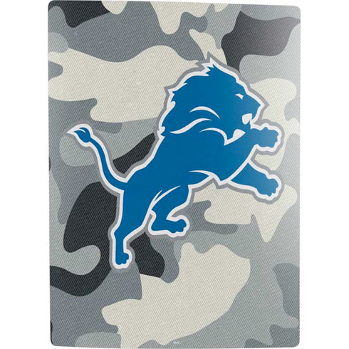 NFL Detriot Lions Camo PS5 Digital Edition Bundle Skin