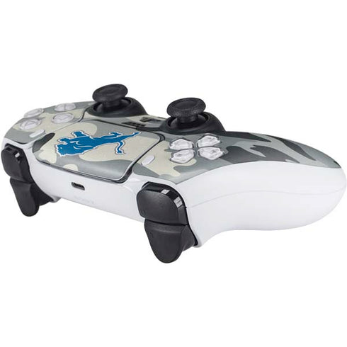 NFL Detriot Lions Camo PS5 Controller Skin
