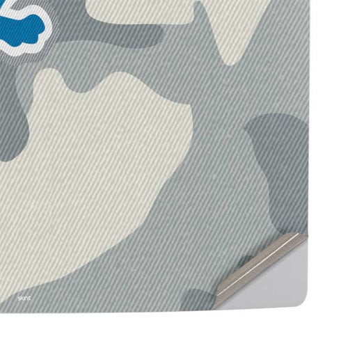 NFL Detriot Lions Camo PS5 Slim Disk Console Skin