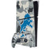 NFL Detriot Lions Camo PS5 Slim Digital Edition Console Skin