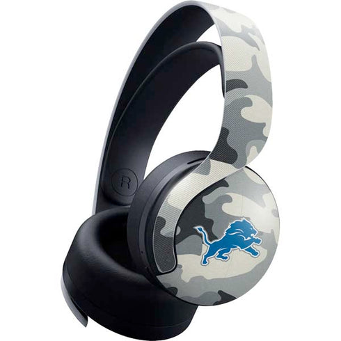NFL Detriot Lions Camo PULSE 3D Wireless Headset for PS5 Skin