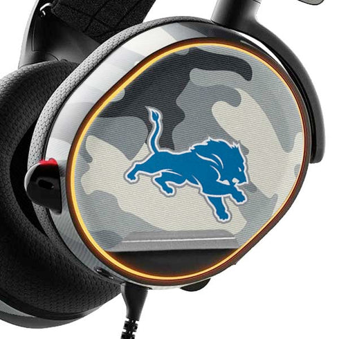 NFL Detriot Lions Camo SteelSeries Arctis 3 Skin