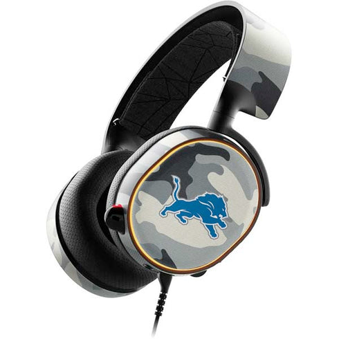 NFL Detriot Lions Camo SteelSeries Arctis 5 Skin