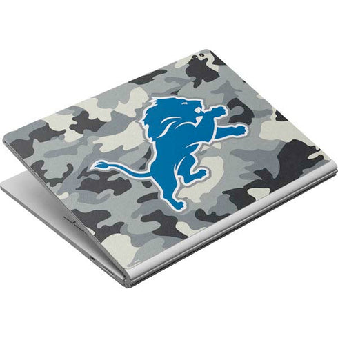 NFL Detriot Lions Camo Surface Book Skin