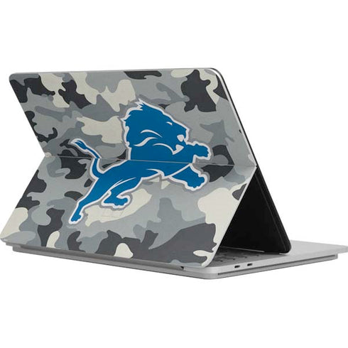 NFL Detriot Lions Camo Surface Laptop Studio Skin